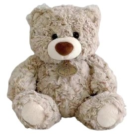 10Inch Teddy Bear Stuffed Animal, Soft Stuffed Teddy Bear Plush Toy, Birthday Xmas Gifts for Kids Baby (Light Brown)