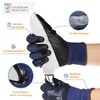 ANDANDA Cut Resistant Gloves Work Gloves 6 Pairs with PU