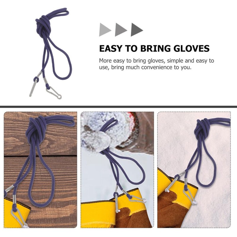 PACKOVE 2pcs Mitten Clips Kids Gloves Mitten Clips Mitten Keeper