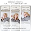 Homemate Bed Pillows for Sleeping - Queen Size(20"x28") Set of