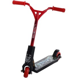 DPWOUM 1Pc Red Mini Finger Scooter, Cute Mini Skateboards Plastic Finger Skateboards Finger Sport Toy Interactive Finger Toys Photography Props，Finger Boards and Finger Bikes