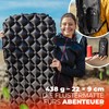 DAZEDALE Ultraleichte Luftmatratze – geräuscharme, wasserdichte Isomatte für Camping, Wandern,
