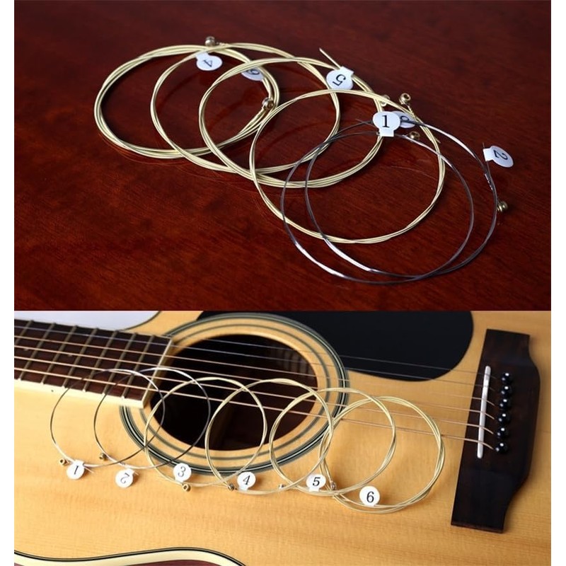3 Sets of 6 Guitar Strings Basic Strings Set Strings