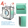 Picowe Magnetic Laundry Storage, Large Metal Lint Holder Bin with