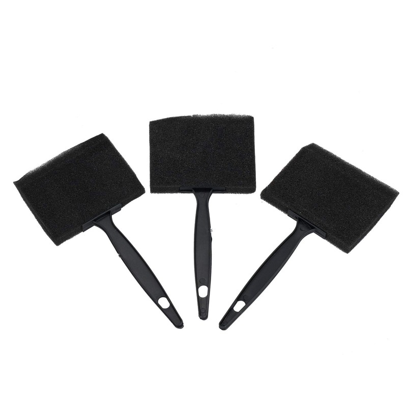 12pc Foam Paint Brushes for Varnish Oils Water Based Paint