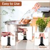 vibedor 2 PCS Champagne Stopper with Stainless Steel, Sparkling Wine
