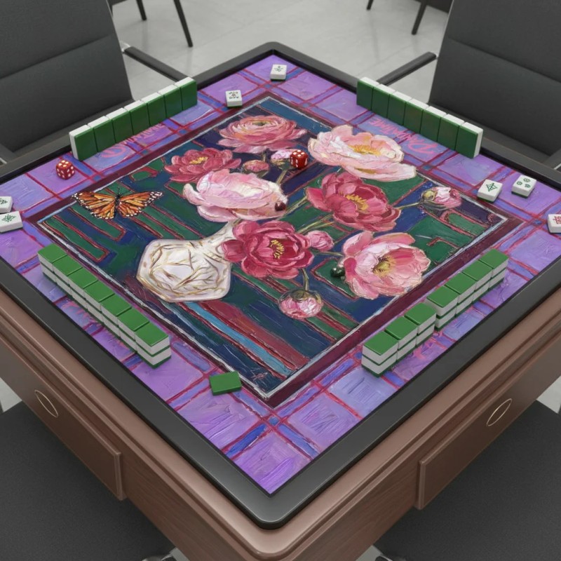 Hot Selling Anti Slip Quiet Mahjong Pad Table Mat Durable