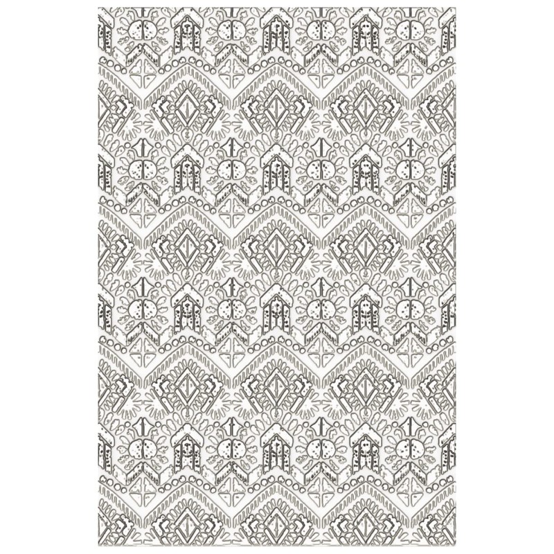 Sizzix 3-D Textured Impressions Embossing Folder Mark Making, 665358