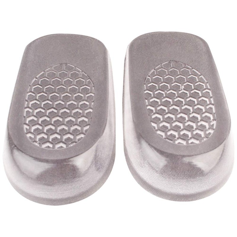 Plantillas de aumento de altura (negro, pequeño (2,5 cm de