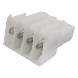 AMP - TE CONNECTIVITY - 3-640441-4 - IDC Connector, Female, 1 Row IDC Receptacle 2.54 mm 4 Contacts Cable Mount-6pack