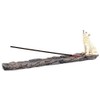 Nemesis Now H2516G6 Wolf Call Incense Burner 29cm White