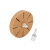 Hihaha 3.5" Car Rubber Eraser Wheel Decal Removal with Drill