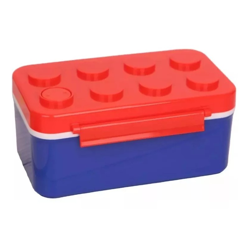 Extreme Beauty Box Lunch Lonchera Con 3 Contenedores Apilables