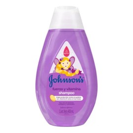 Shampoo Infantil Johnson's Fuerza y Vitamina 400 ml