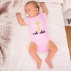 Custom Baby Bodysuit Cradle Catholic Christian Jesus God Boy &