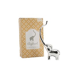 CGB Giftware | Silver Coloured Elephant Ring Holder | CV287