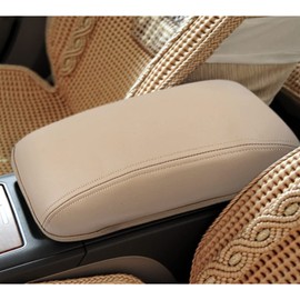 DEYTOP Center Console Cover for Toyota Camry 2007-2011 Accessories Car Center Console Cover for Toyota Camry 2007 2008 2009 2010 2011 Accessories Armrest Pad (Beige)