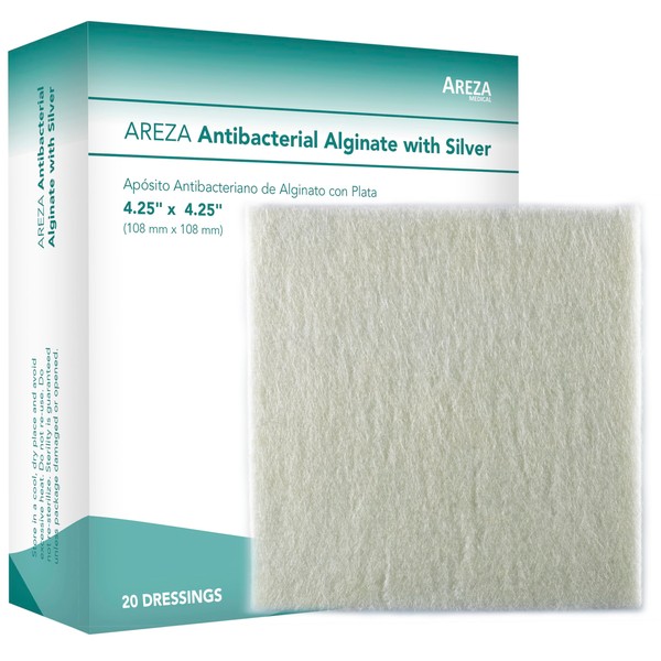 Areza Medical - Silver Alginate (Antibacterial Alginate with Silver) -
