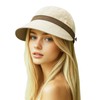 TAGVO Women's Wide Brim Sun Hat, Quick-Dry Waterproof Peaked Cap,