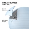 FITMIND Yoga Ball set-55cm&25cm（Blue）