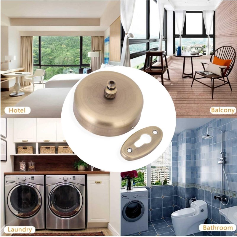 HERCHR Clothes Dryer, Extendable Clothes Line, Stainless Steel Wall Line