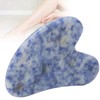 Multifunction Gua Sha Board Heart Shaped Smoothing Surfaces Facial Body