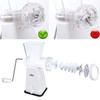 LHS Manual Meat Grinder with Stainless Steel Blades Heavy Duty