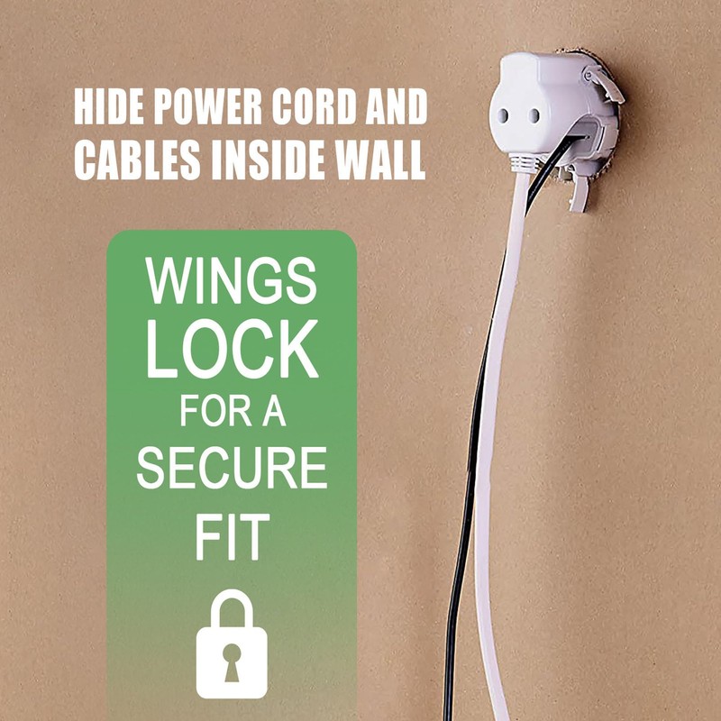 LOCATVE in-Wall Cable Management Kit - Hide TV Wires When