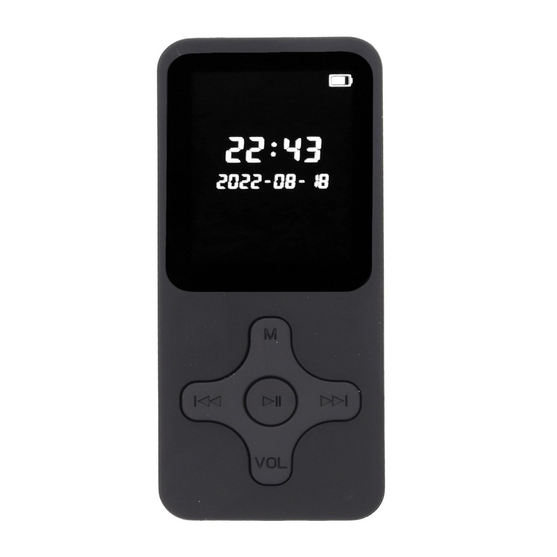 MP3 MP4 Player Bluetooth 5.0 Ultra Thin Digital LCD 1.77