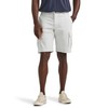 Lee Men's Extreme Motion Carolina Cargo Short, Soft Gray, 36