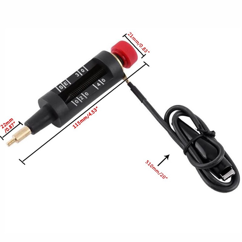 Savildo Ignition Coil Tester Adjustable Spark Coil-on Tester Spark Plug