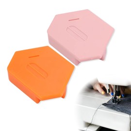 2 Pcs Magnetic Seam Guide for Sewing Machine, Sewing Supplies and Accessories for Magnet Making Machine, Multifunctional Polygonal Seam Guide Hemmer Guide with Scale