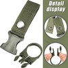 Plastic Bottle Holder with Carabiner, Plastic Bottle Cover, For Walks,
