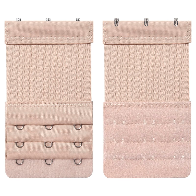 MOTYAWN Women's Bra Extenders 3 Hook Stretchy Comfortable Bra Strap