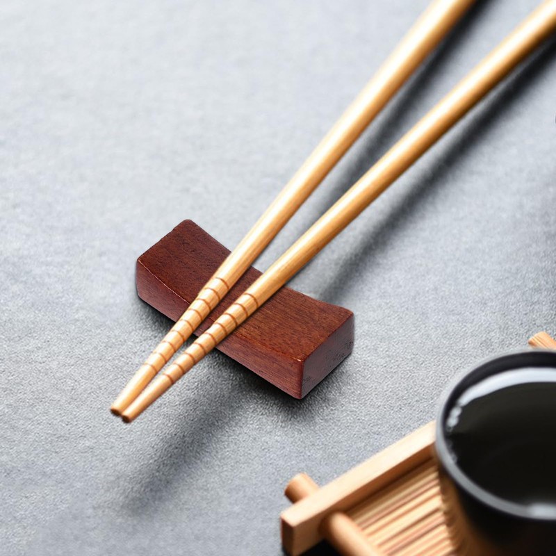DOITOOL Chopsticks Rest, Wooden Spoon Rest, Chopsticks Pillow, Japanese Style,