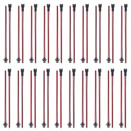 18Awg Jst SM 2 Pin Male and Female 2-Pin Connector Adapter with 150 mm Wire Electric Cable 20 Sets (Lewttyer)