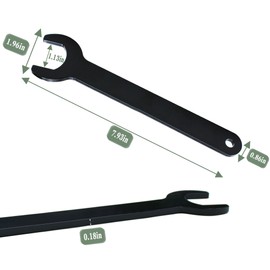 HNF A22709 Open-End Wrench For Porter Cable Router 1001 1001 690/6902 690LRP 22-7519-60 22-7519-60 22-7519-60 2460-75192E Cable Wrench Replacement (Set of 1)