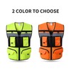 [Irfora] Reflective Safety Vest, High Visibility Reflective Safety Vest Zip