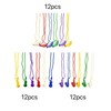 YSPPF 36Pcs Mardi Gras Bead Necklace Bulk Multi Colors Mardi