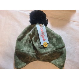 Cat & Jack Boys' Tie-Dye Earflap Hat - Cat & Jack Green Camouflage