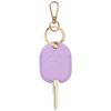 ANHBKAR Leather Keys Sleeve for Broken Car Key Loop Replacement