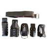 ANVI GLOBAL Scaffolding Belt | 6-Piece Tanned Split Leather Scaffold