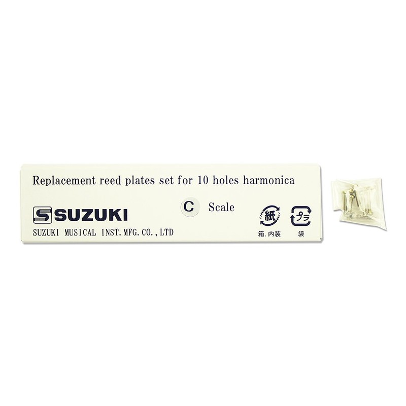 SUZUKI Suzuki 10 Hole Harmonica MANJI M-20 A 7th Tone