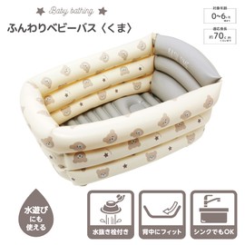 Eiwa Fluffy Baby Bath (Bear)