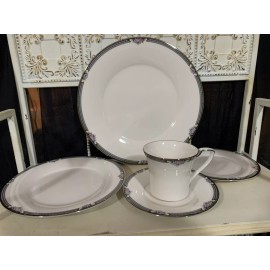 Noritake Halifax 5 Piece Place Setting 7729