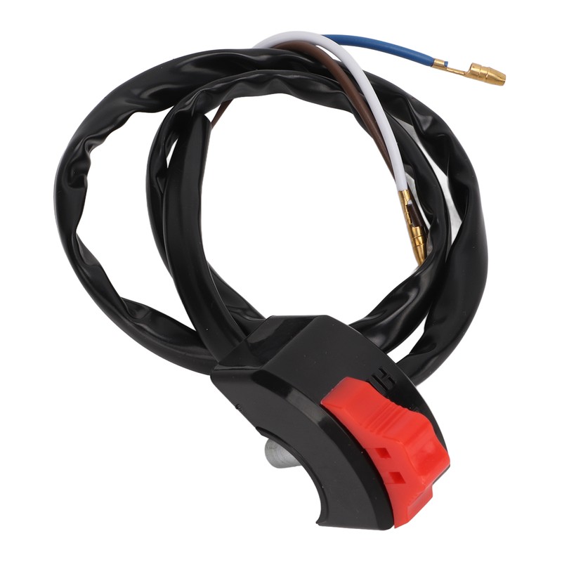 Motorcycle Headlight Dimmer Switch Left 35250‑126‑701 3 Wires ABS Replacement