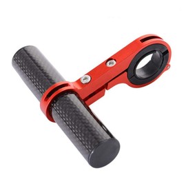 Homieco Bicycle Handlebar Extender Carbon Fiber Single Clamp Extension Mount Holder with Aluminum Alloy Bracket Space Wonder