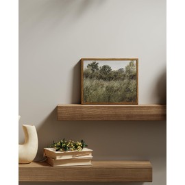 ARPEOTCY Canvas Pictures with Frame, Vintage Wall Pictures, Classic Wall Decoration, Living Room, Bedroom, Bathroom, Kitchen, Farmhouse Room Decoration, Aesthetic, Plants Landscape Painting, 20 x 25