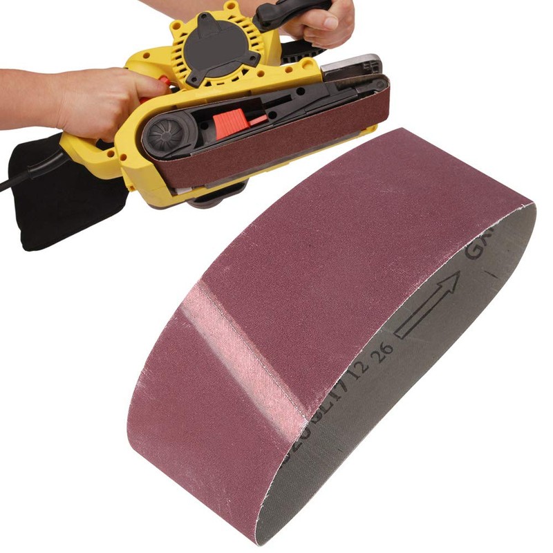 Sanding Belt, 10 Pieces Sanding Belt, Grit 457 x 75