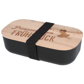 Spruchreif Plastic Lunch Box with Engraved Breakfast Board · Gift for School Enrolment · Lunch Box Girls · Gifts for Back to School · Lunch Box Princess